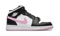 nike air jordan 1 mids 2021 white black light arctic pink